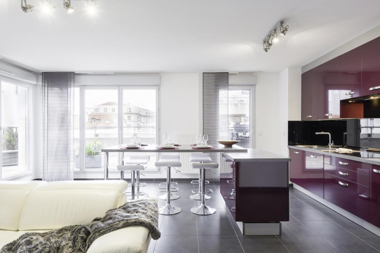 Le 7 De Coeur - Grand T4 Avec Balcon Apartman Lyon Kültér fotó