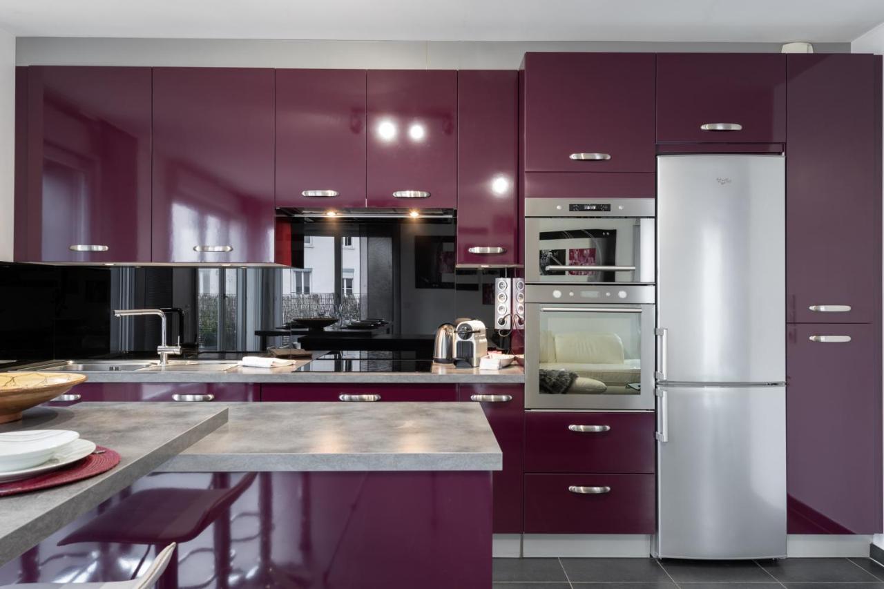 Le 7 De Coeur - Grand T4 Avec Balcon Apartman Lyon Kültér fotó