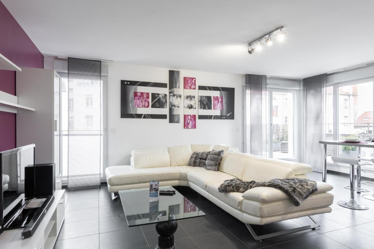 Le 7 De Coeur - Grand T4 Avec Balcon Apartman Lyon Kültér fotó